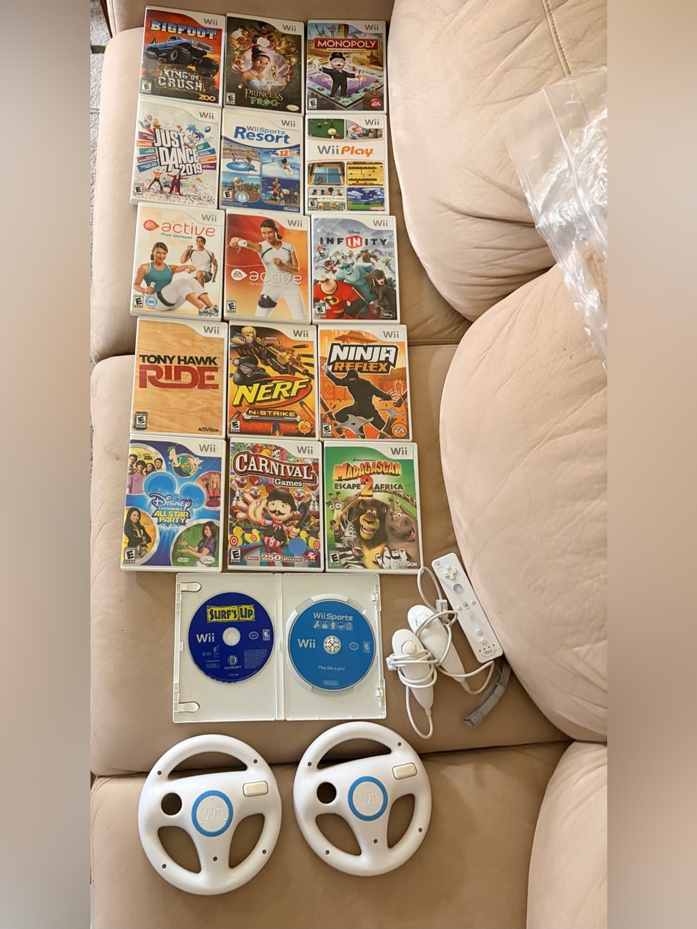 Comprehensive Nintendo Wii collection